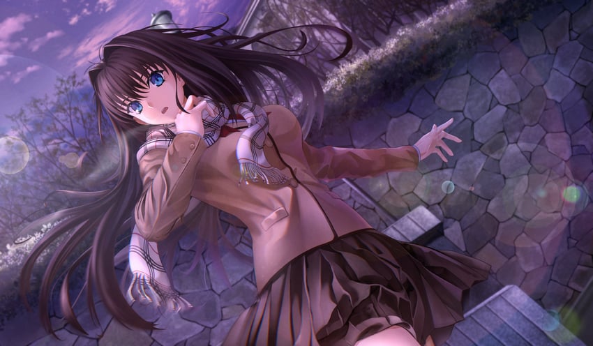 aozaki aoko (mahou tsukai no yoru) drawn by harukey