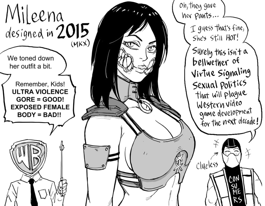 mileena (mortal kombat and 2 more) drawn by bb_(baalbuddy)