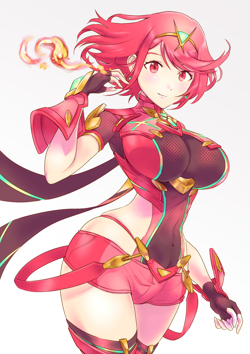 pyra (xenoblade chronicles and 1 more) drawn by ug333333
