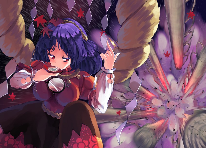 yasaka kanako (touhou and 1 more) drawn by sunnysideup