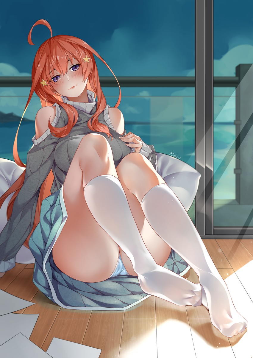 nakano itsuki (go-toubun no hanayome) drawn by d._joko