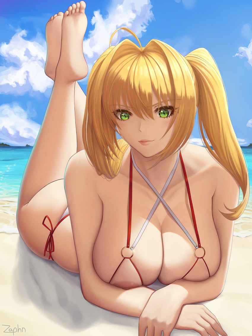 nero claudius (fate and 1 more) drawn by zaphn