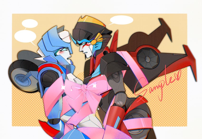windblade and chromia (transformers and 1 more) drawn by ripper6857