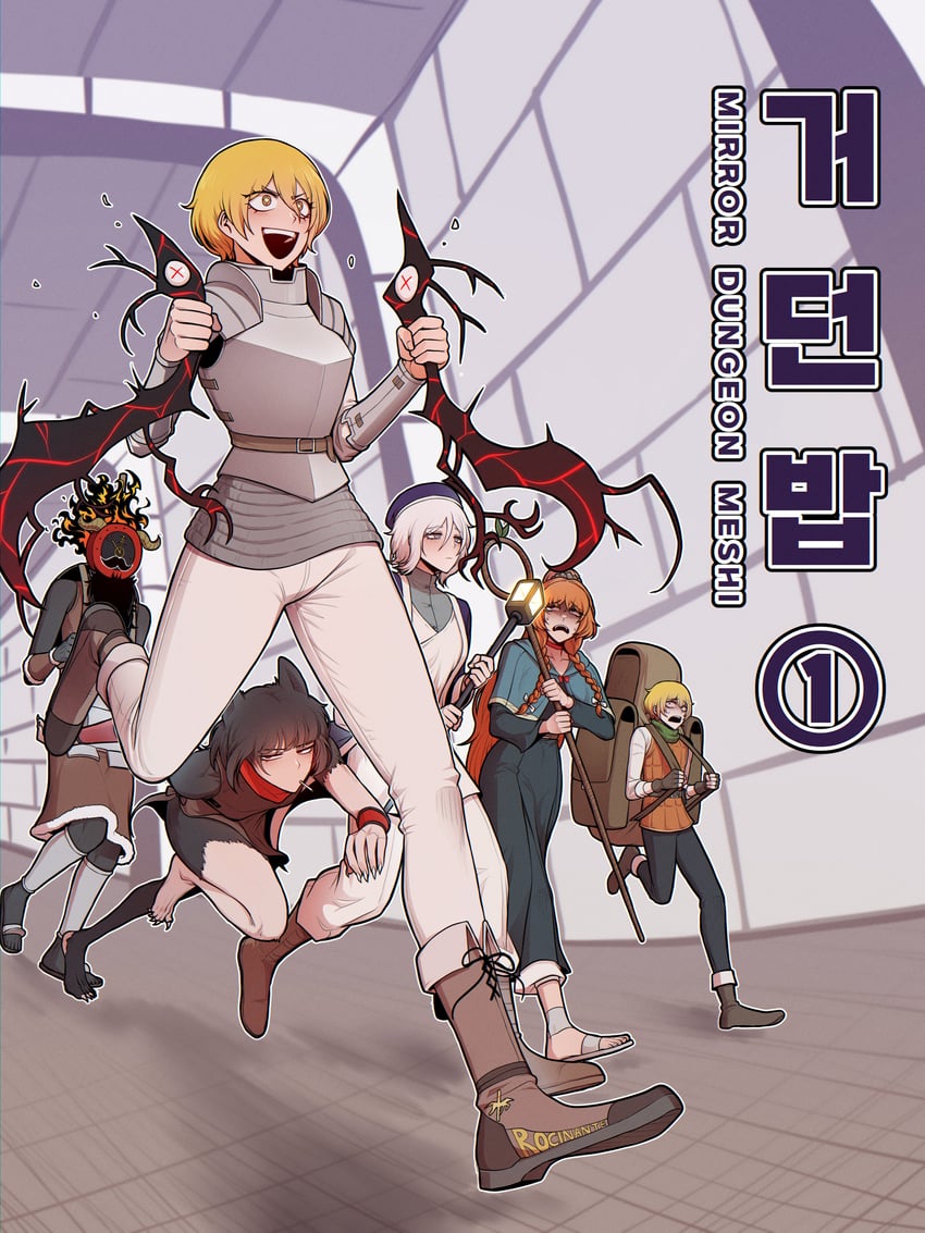 marcille donato, ishmael, don quixote, falin touden, laios touden, and 8 more (project moon and 2 more) drawn by misg1111