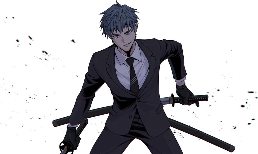 saitou hajime (fate and 1 more) drawn by zanshi
