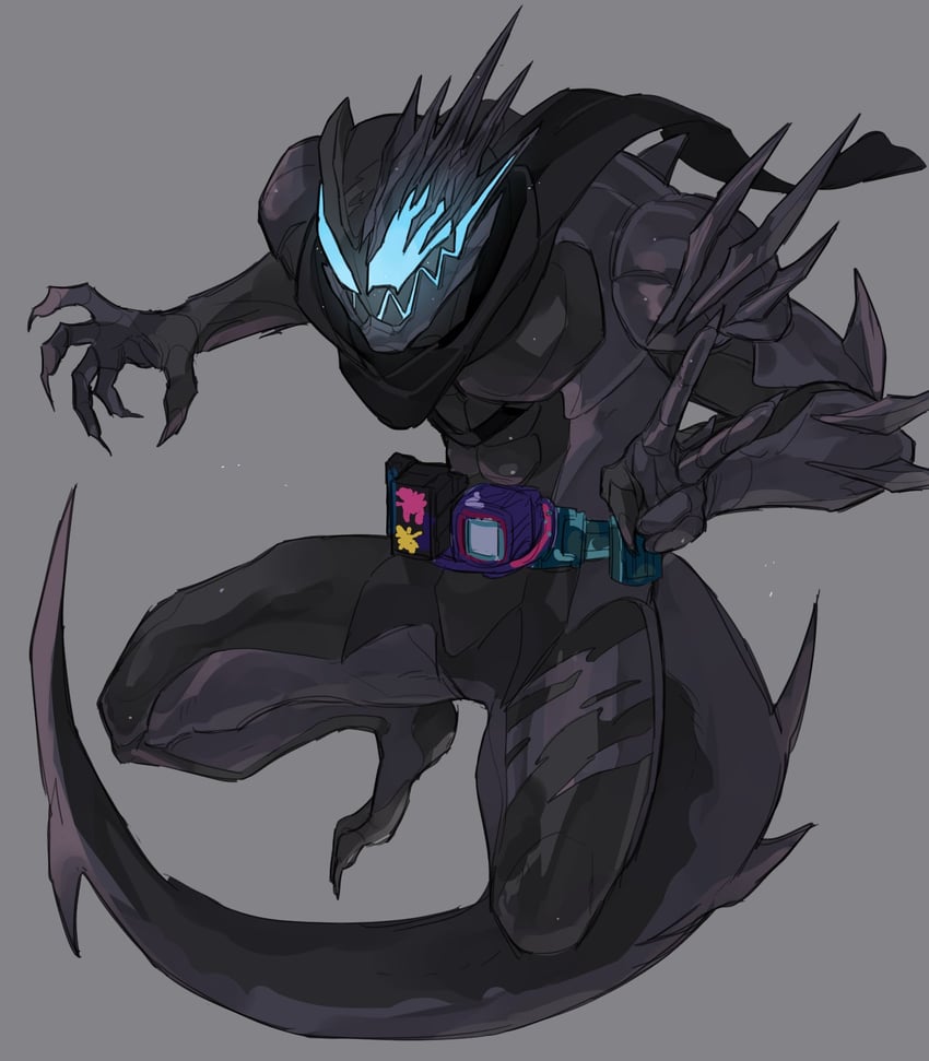 kamen rider revi and kamen rider jack revice (kamen rider and 1 more) drawn by bbbb_fex