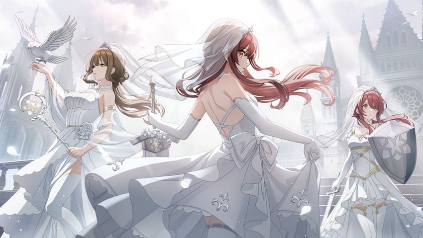 osaki amana, kuwayama chiyuki, and osaki tenka (idolmaster and 2 more)