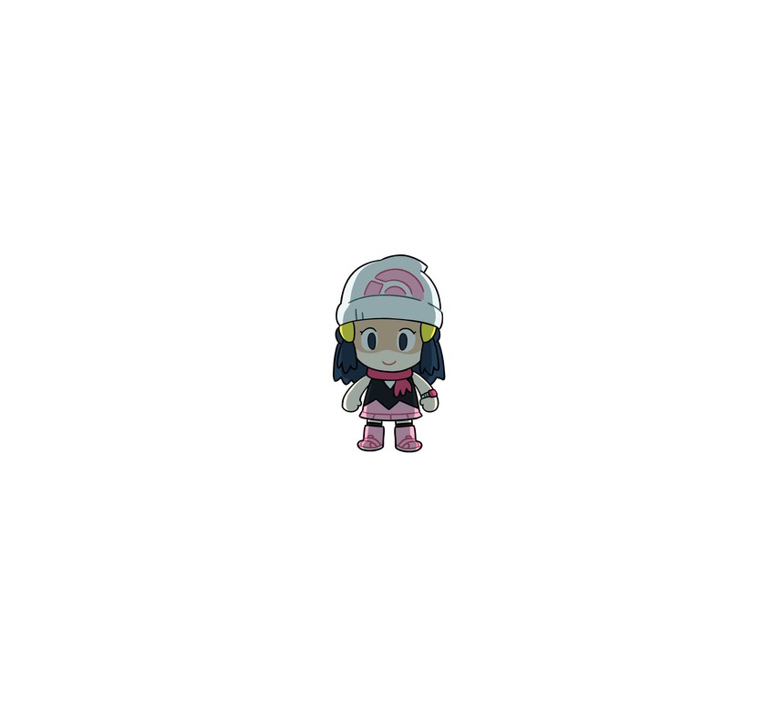 dawn (pokemon and 1 more) drawn by kiana_mai