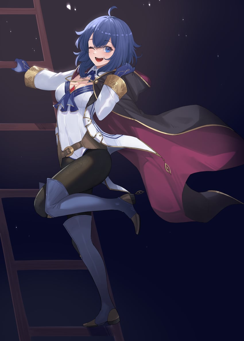 female morgan (fire emblem and 2 more) drawn by ritence