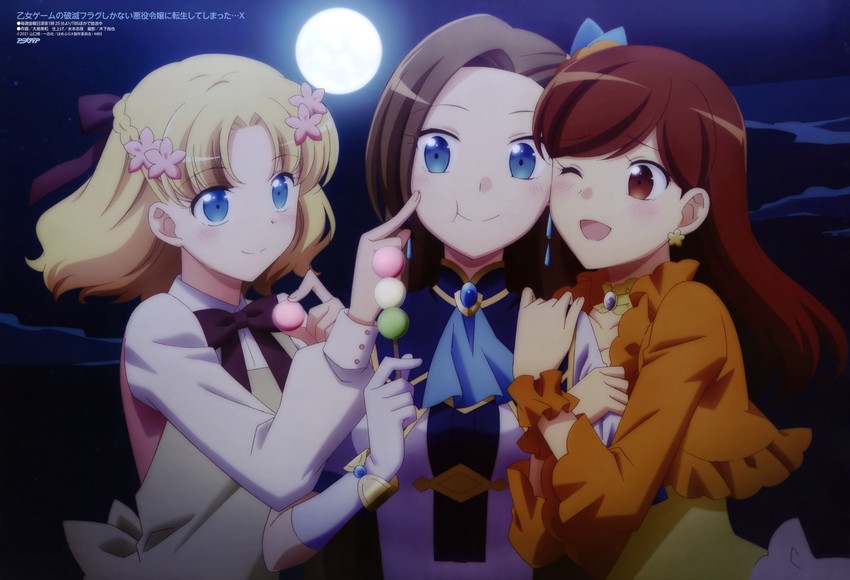 katarina claes, maria campbell, and mary hunt (newtype and 1 more) drawn by ooshima_miwa