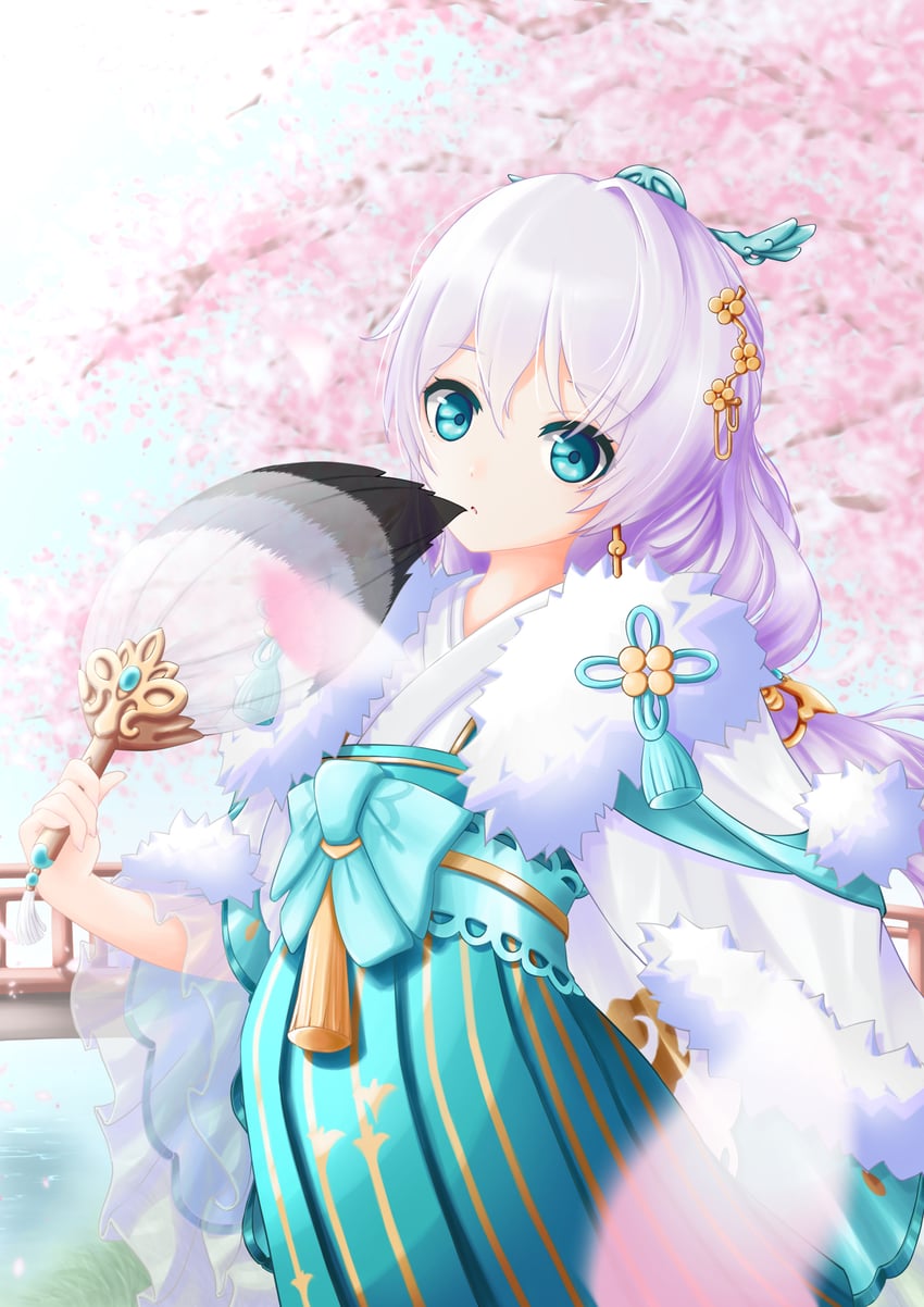 theresa apocalypse and zhuge kongming (honkai and 1 more) drawn by hachiware_shimobukure