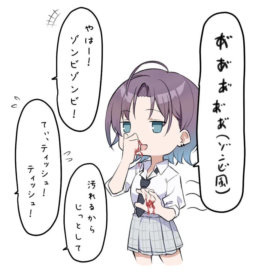 asakura toru (idolmaster and 1 more) drawn by mm_(mm_chair)