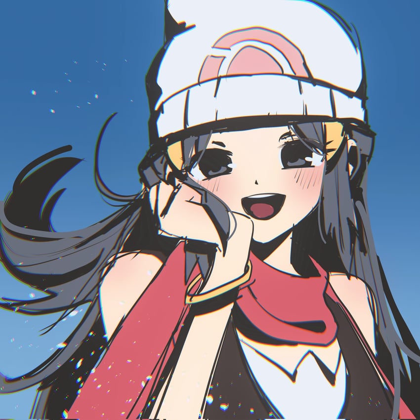 dawn (pokemon and 1 more) drawn by qnqn_1020