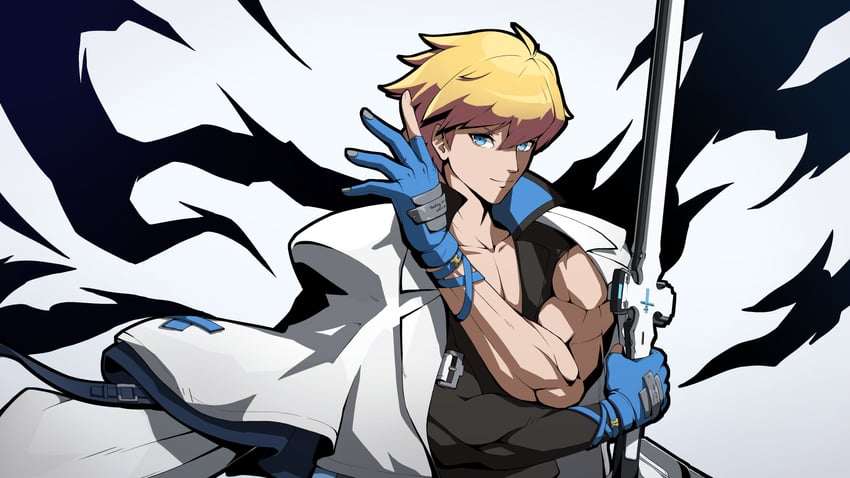 ky kiske (guilty gear and 1 more) drawn by yzbr