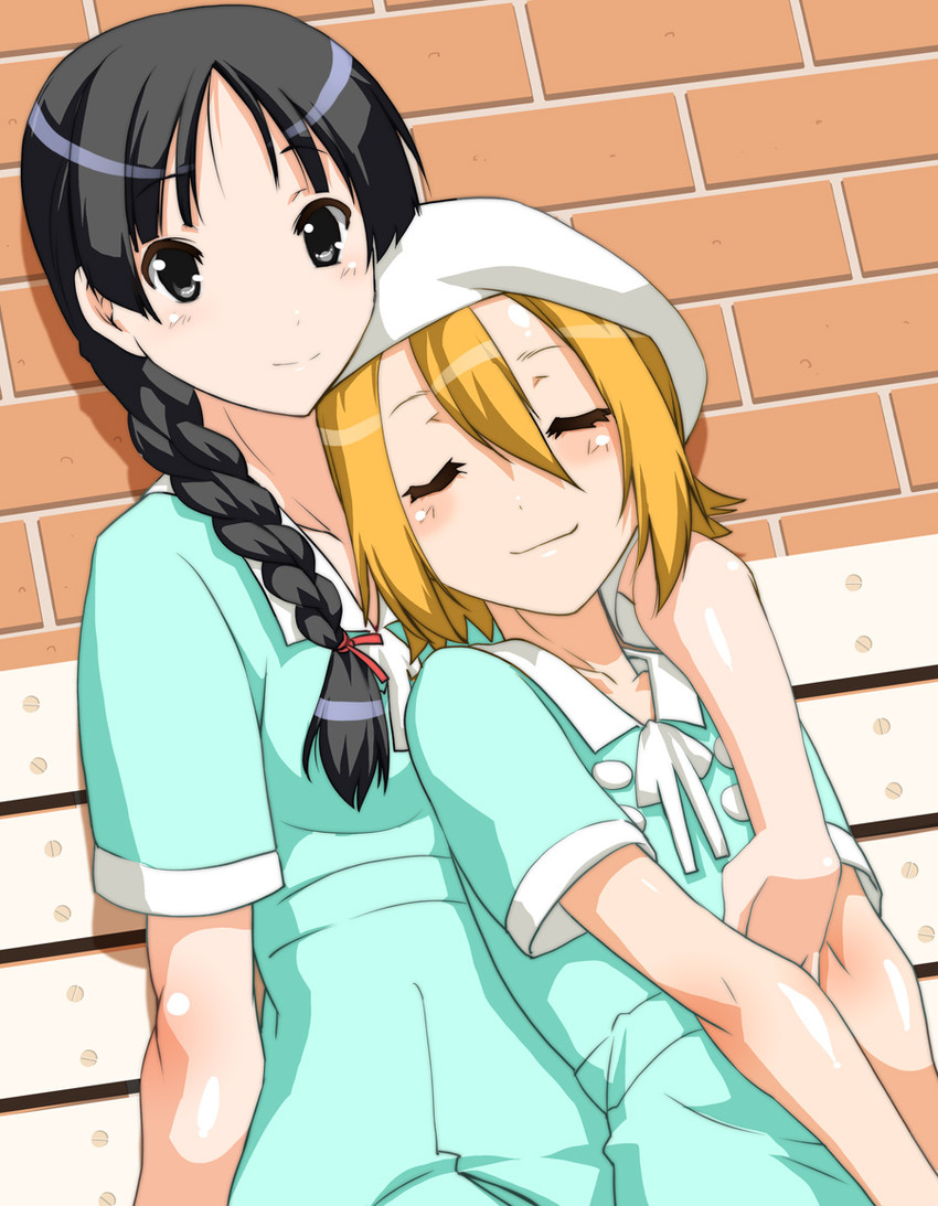 akiyama mio and tainaka ritsu (k-on! and 1 more) drawn by shinama