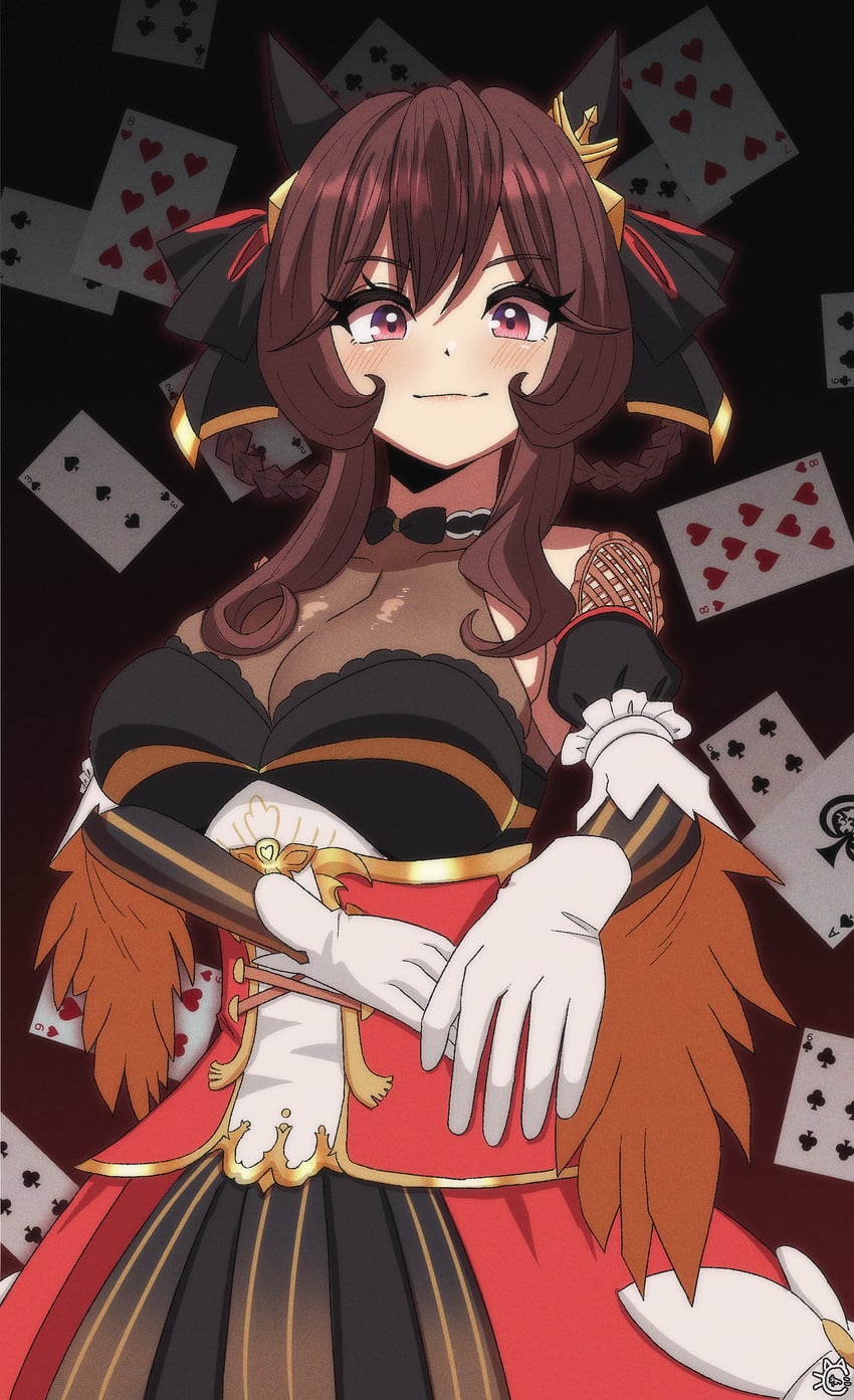 gentildonna (umamusume) drawn by color_neko_(user_yfvc3323)