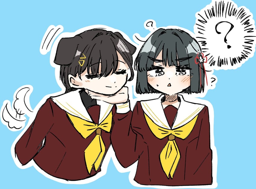 momose ginko and katsuragi izumi (love live! and 1 more) drawn by puripuri_hurai
