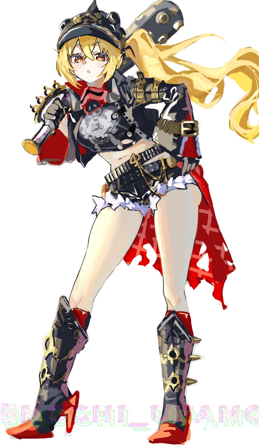 luciana de montefio (zenless zone zero) drawn by mochi_upamo