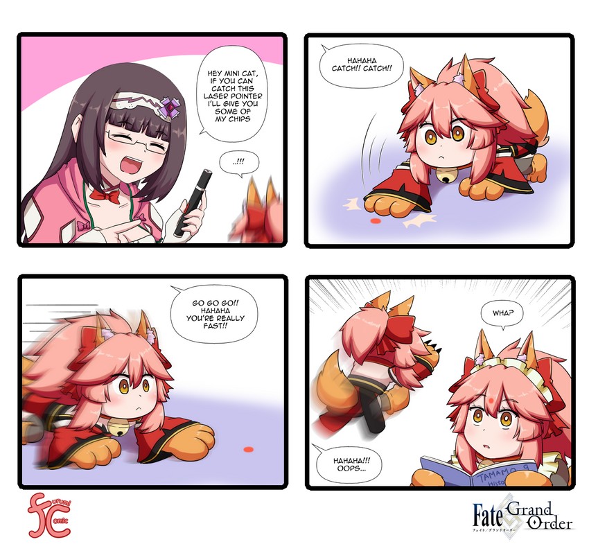 tamamo, tamamo cat, and osakabehime (fate and 1 more) drawn by keita_naruzawa