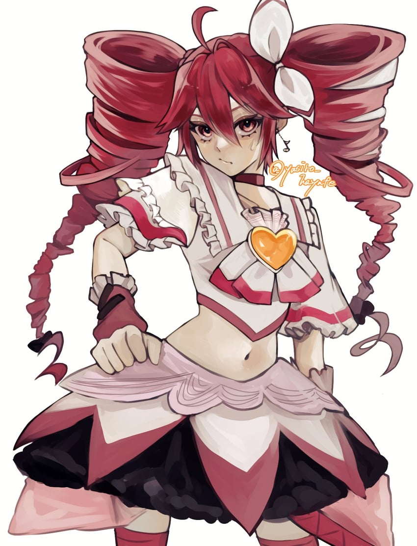 kasane teto (precure and 2 more) drawn by yasiro_hayate