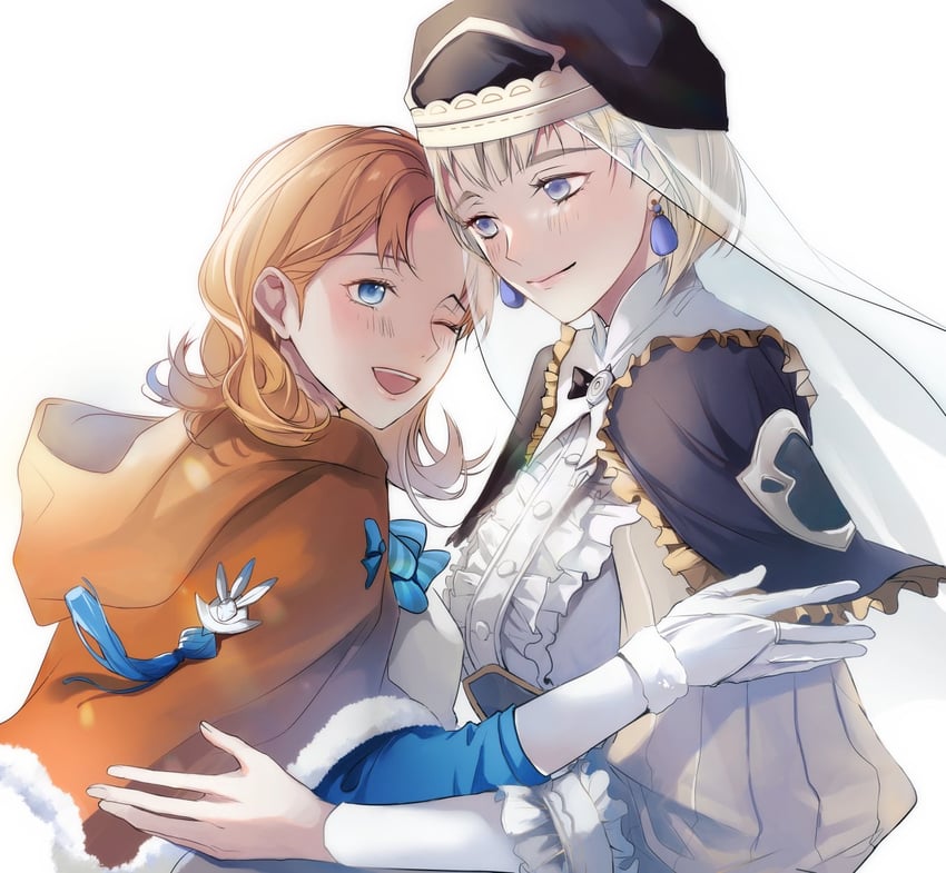 mercedes von martritz and annette fantine dominic (fire emblem and 1 more) drawn by zat_296