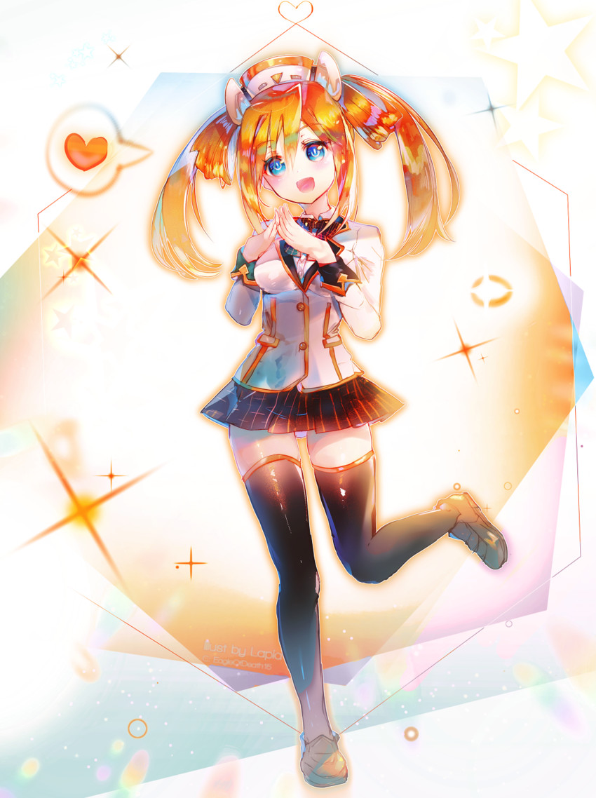 orange heart (neptune and 1 more) drawn by lapia