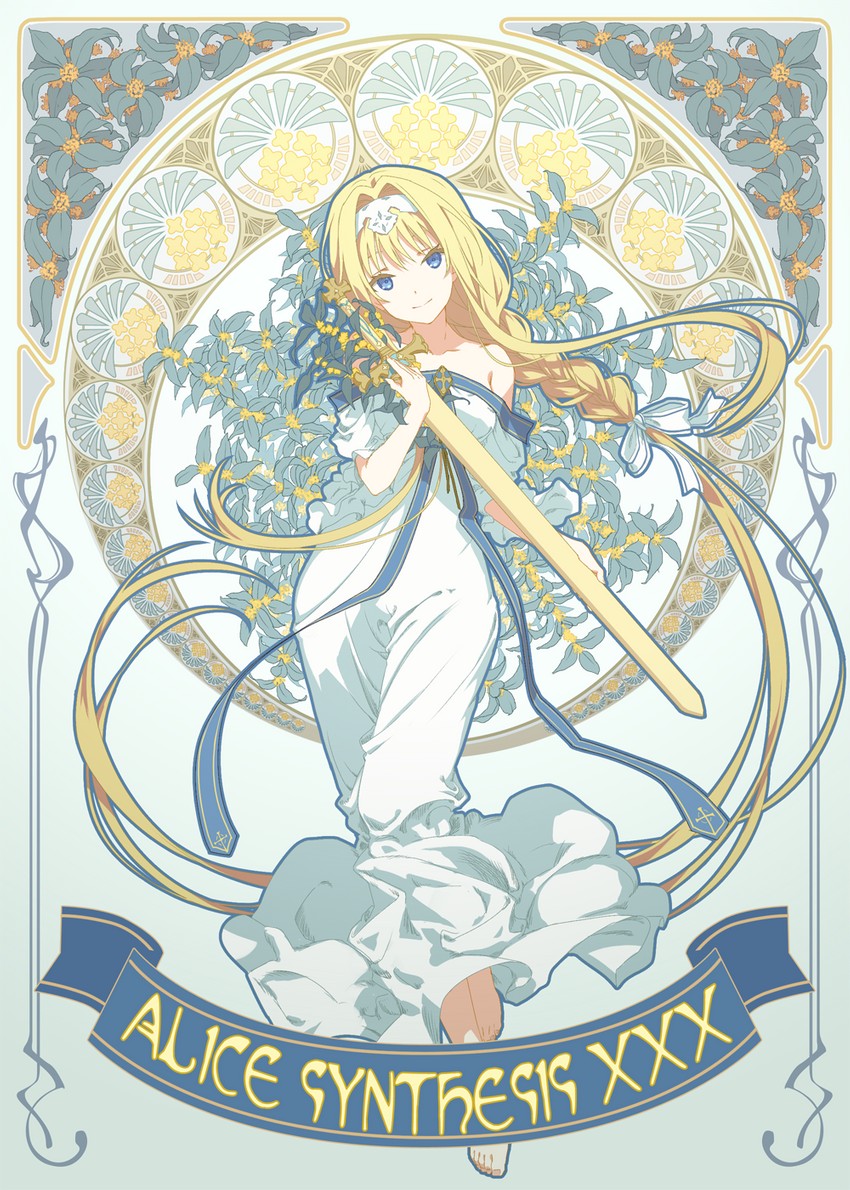 alice zuberg (sword art online and 1 more) drawn by tomiwo