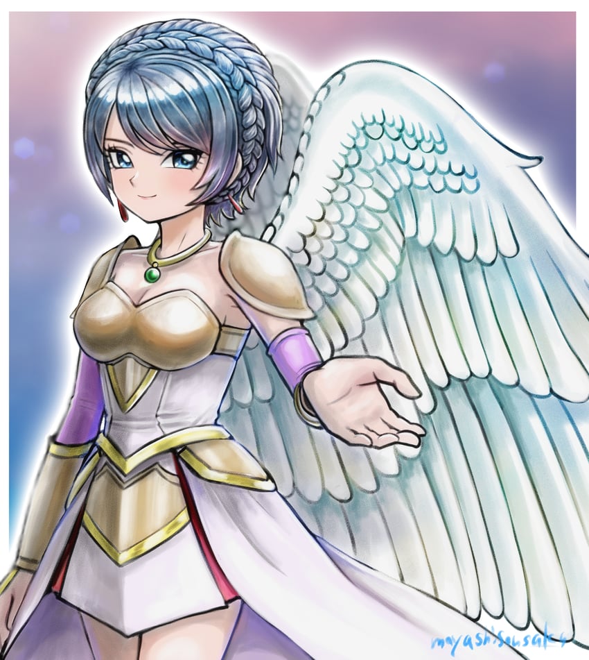 euriza (dragon quest and 1 more) drawn by moyapippi