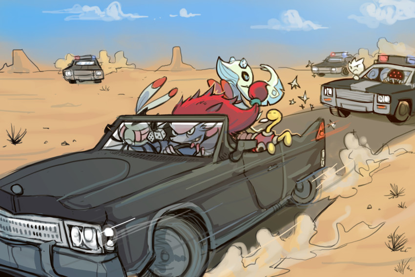 froslass, zoroark, togekiss, shuckle, registeel, and 1 more (pokemon) drawn by bummerdude