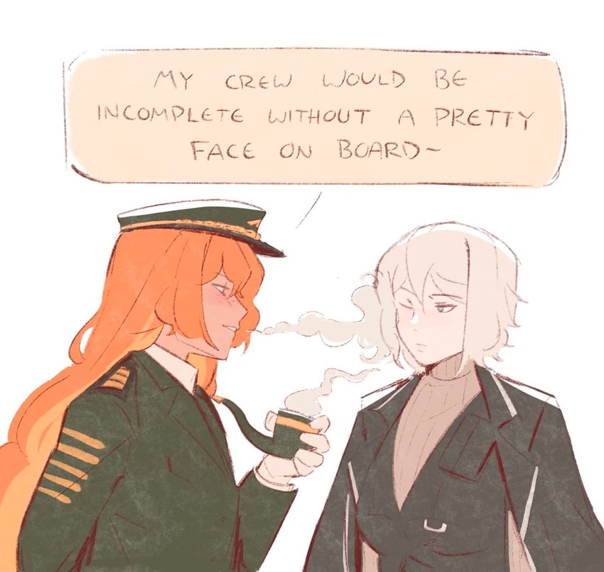 ishmael and faust (project moon and 1 more) drawn by l0yoke
