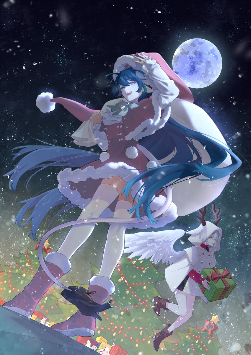 kishin sagume and doremy sweet (touhou) drawn by beichen_xiaobei