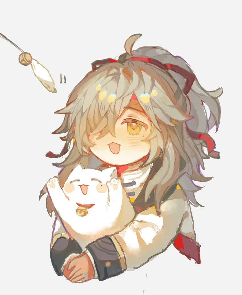 jing yuan (honkai and 1 more) drawn by enderrabbit