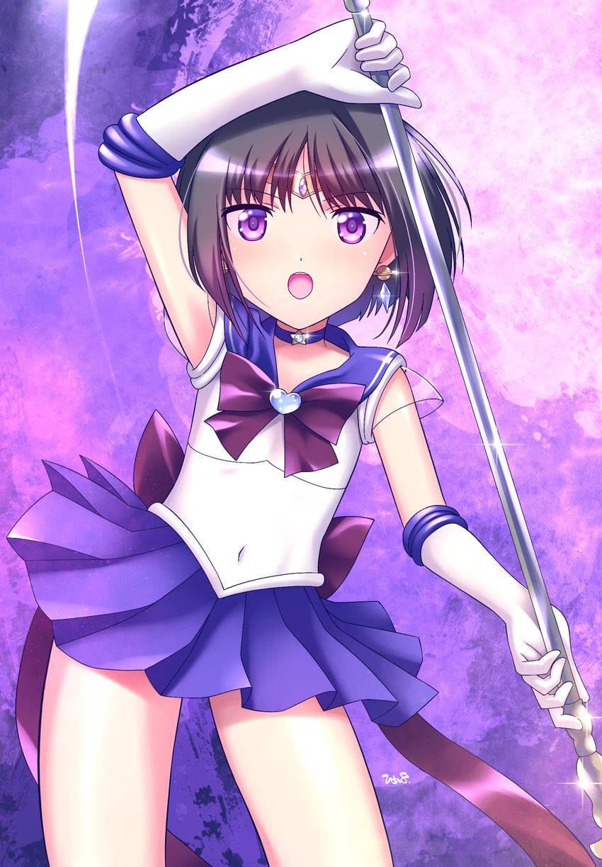 tomoe hotaru, sailor saturn, and super sailor saturn (bishoujo senshi sailor moon) drawn by himehachi_(hime8manga)
