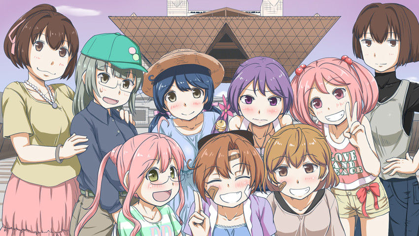 ushio, akebono, sazanami, yuubari, akigumo, and 4 more (kantai collection) drawn by mimofu_(fullhighkick)