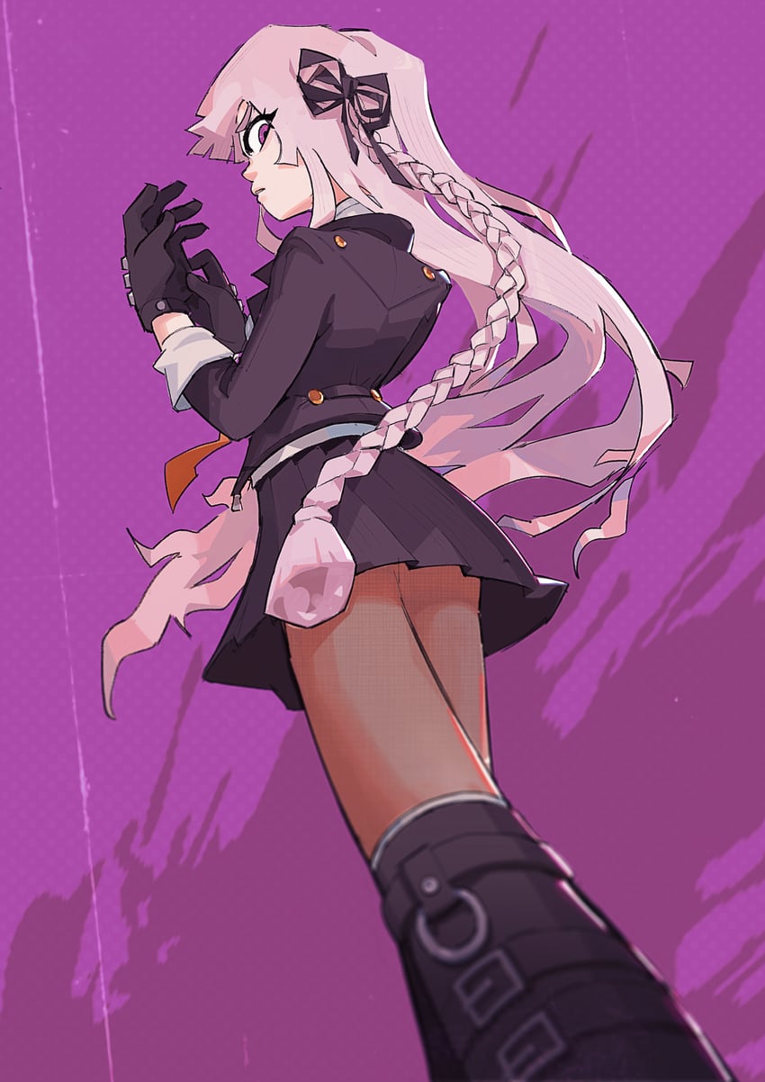 kirigiri kyoko (danganronpa and 1 more) drawn by geniski66