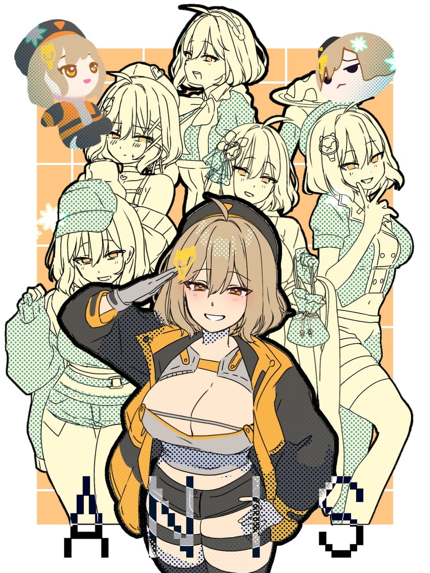 anis (goddess of victory: nikke) drawn by buurn_dokaan_(nack)