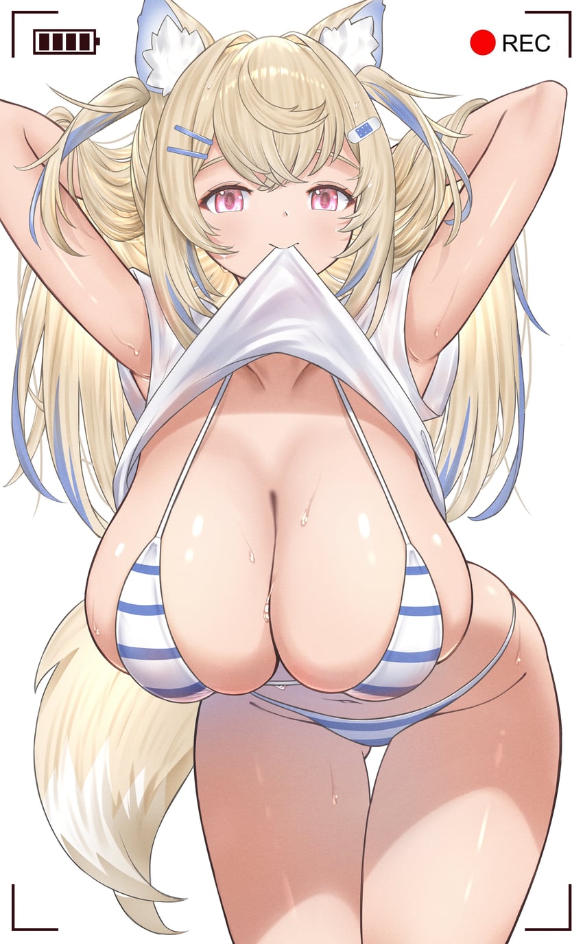fuwawa abyssgard (hololive and 1 more) drawn by honkivampy