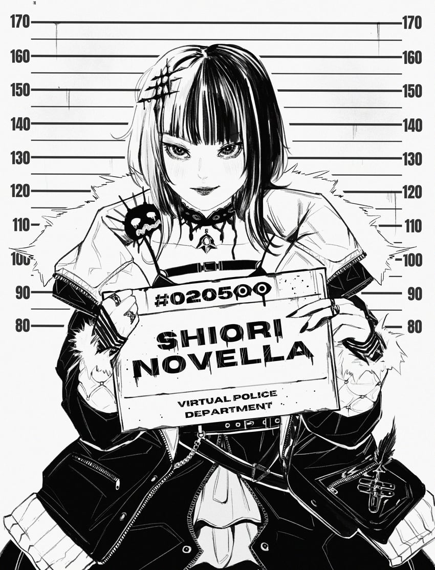 shiori novella (hololive and 1 more) drawn by zyllypepper