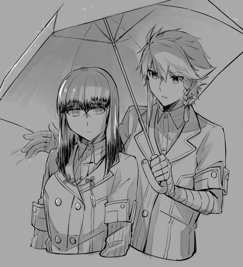 satsuki yomi and shidou maki (toji no miko) drawn by jouhou
