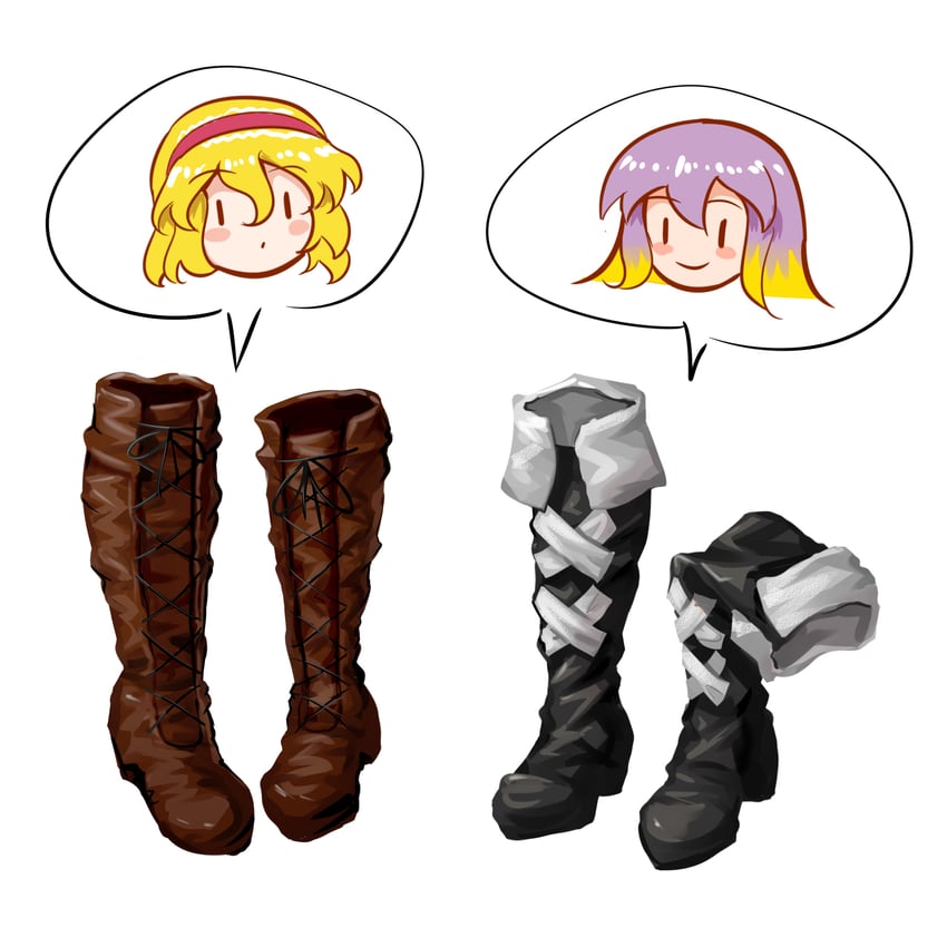 alice margatroid and hijiri byakuren (touhou) drawn by edz_drawz