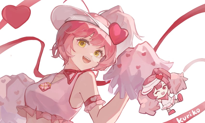 hinamori amu, amulet heart, and ran (shugo chara!) drawn by tangchaolilizi_kuriko