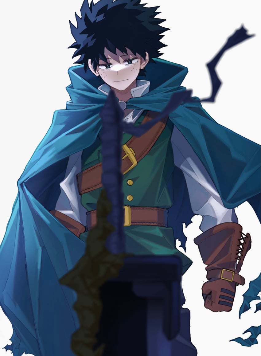 midoriya izuku (boku no hero academia) drawn by musou_(asatomjj)
