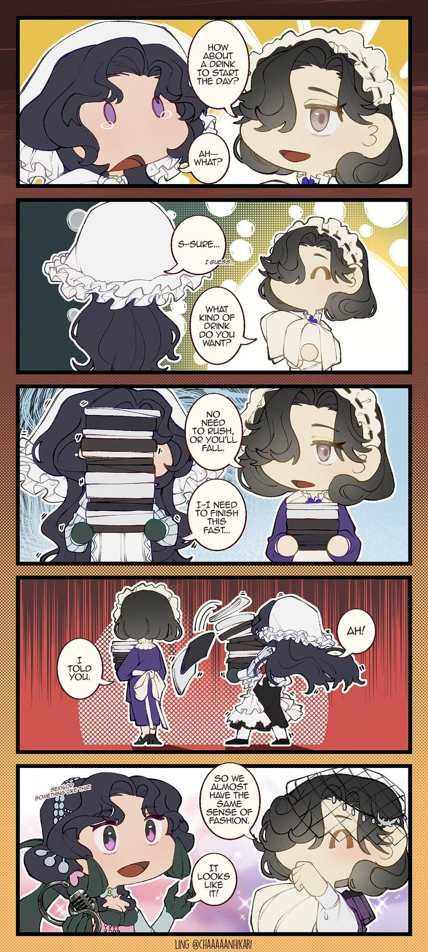 tuesday and anjo nala (reverse:1999) drawn by ling_(chaaaaanhikari)