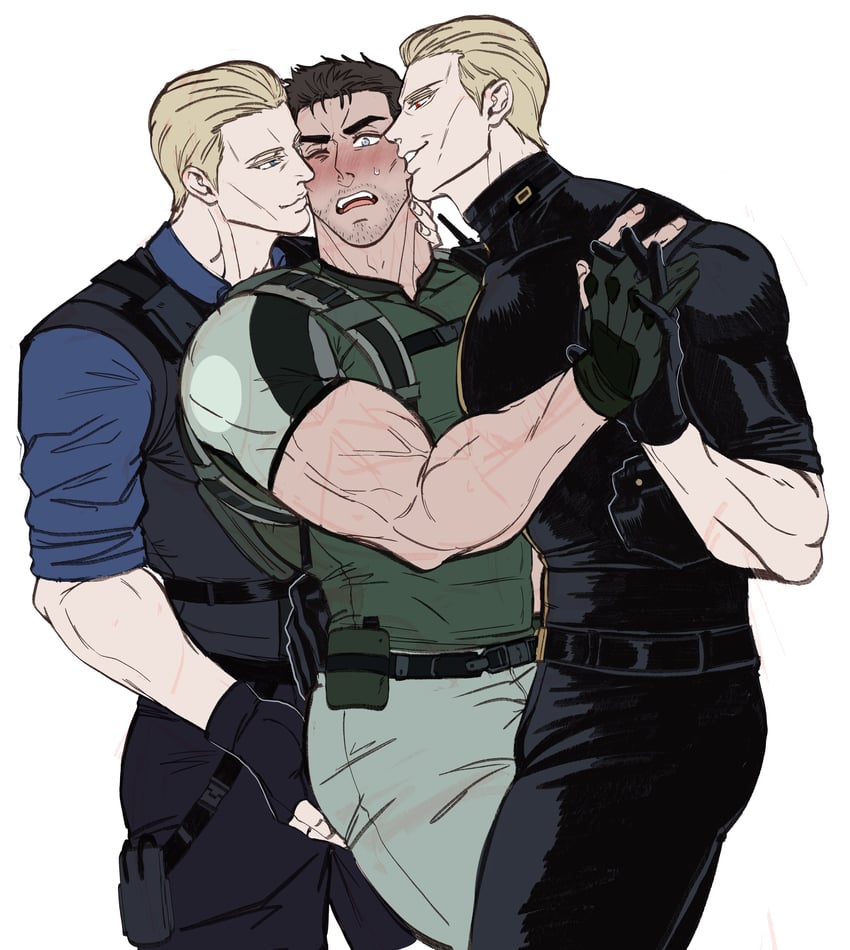 Albert wesker x chris redfield
