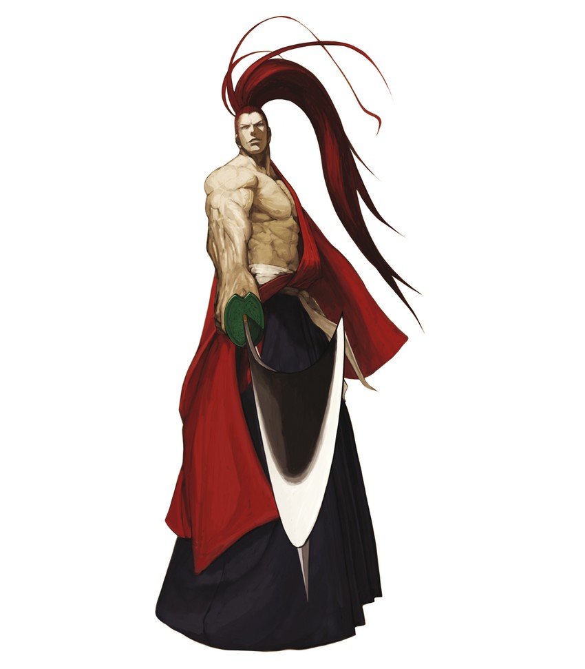 kibagami genjuro (samurai spirits and 2 more) drawn by nona