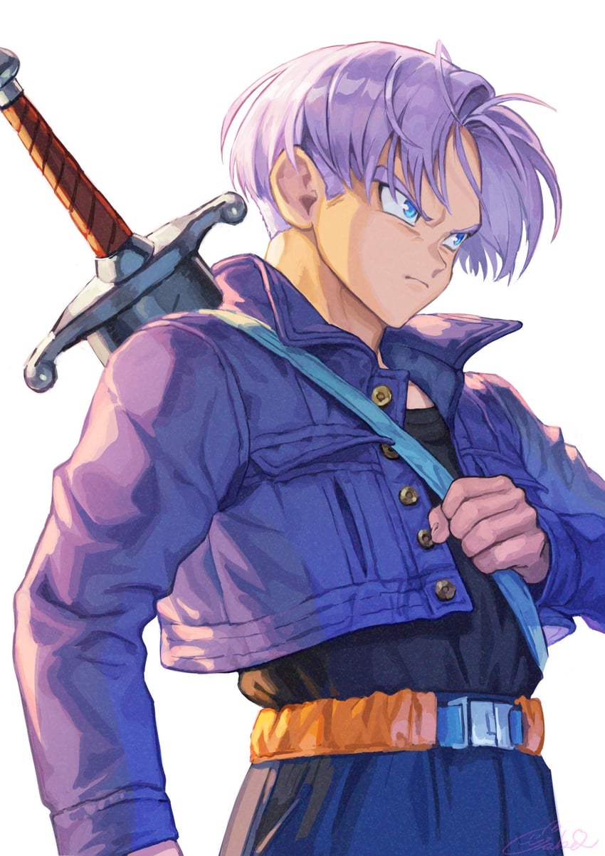 trunks (dragon ball and 1 more) drawn by fuusyasuke