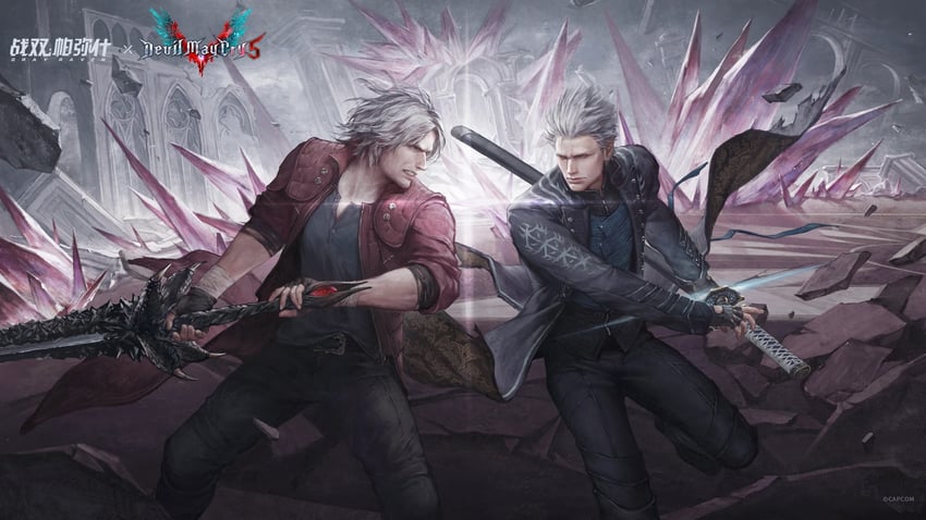 dante and vergil (punishing: gray raven and 2 more)