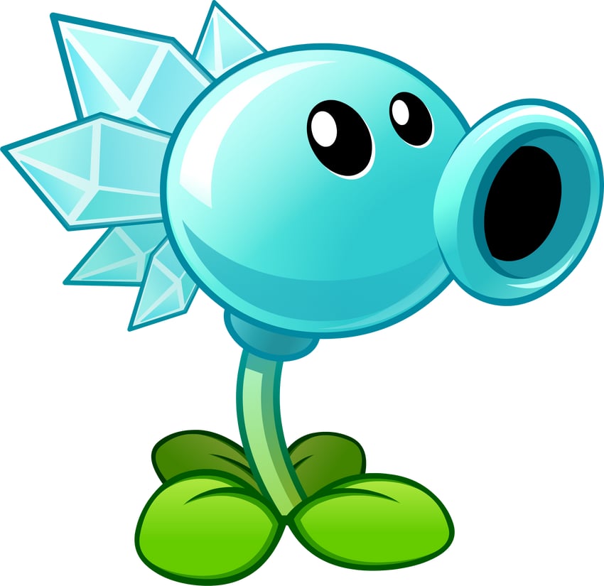 snow pea (plants vs. zombies and 1 more)