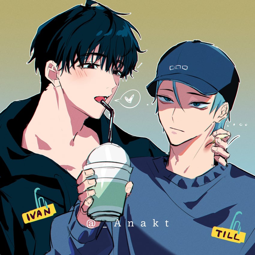 till and ivan (alien stage) drawn by supkacangijo