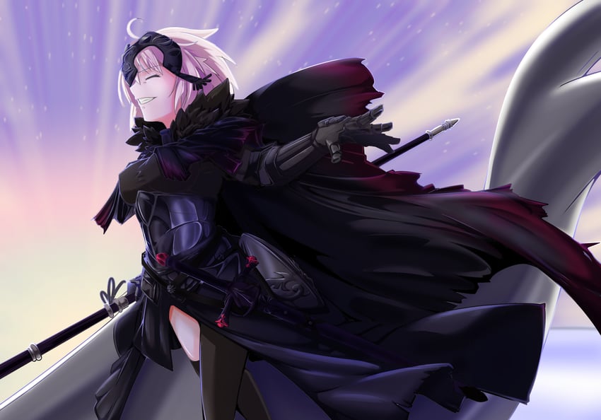 jeanne d'arc alter (fate and 1 more) drawn by 0ht326140x8474w